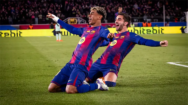 Barcelona golea 4-0 al Athletic de Bilbao en su regreso al Camp Nou
