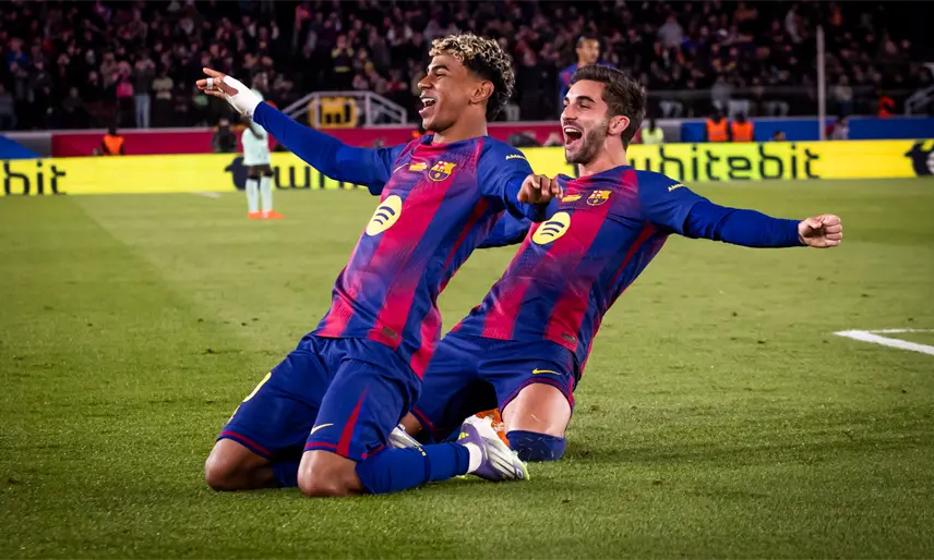 Barcelona golea 4-0 al Athletic de Bilbao en su regreso al Camp Nou