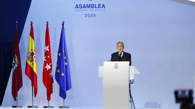 Florentino Pérez critica al Barcelona por el caso Negreira