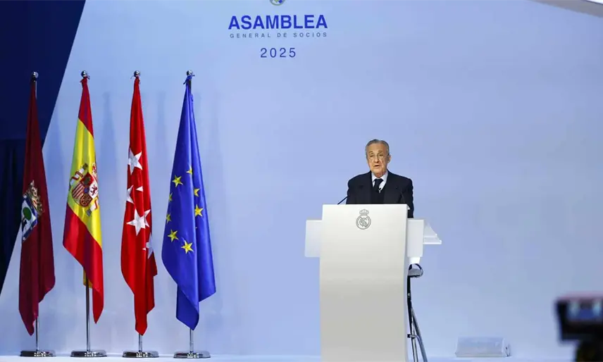 Florentino Pérez critica al Barcelona por el caso Negreira