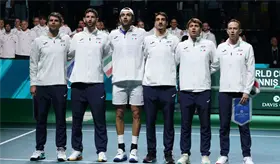 Italia y España se enfrentan en la final de Copa Davis, sin Sinner ni Alcaraz