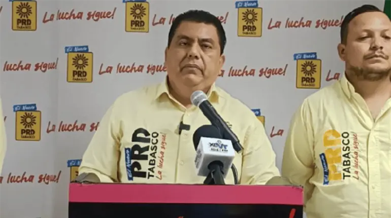 Son unos tontos porque se ponen el saco: PRD Tabasco sobre demanda de Morena por espectacular