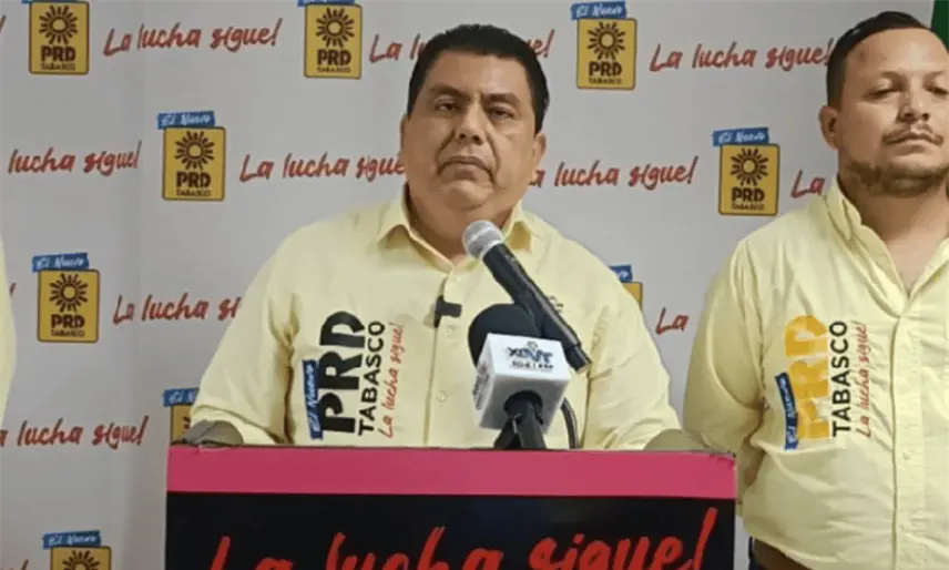 Son unos tontos porque se ponen el saco: PRD Tabasco sobre demanda de Morena por espectacular