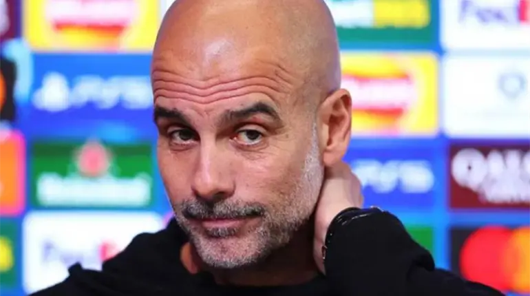 Me siento avergonzado: Pep Guardiola pide disculpas a camarógrafo