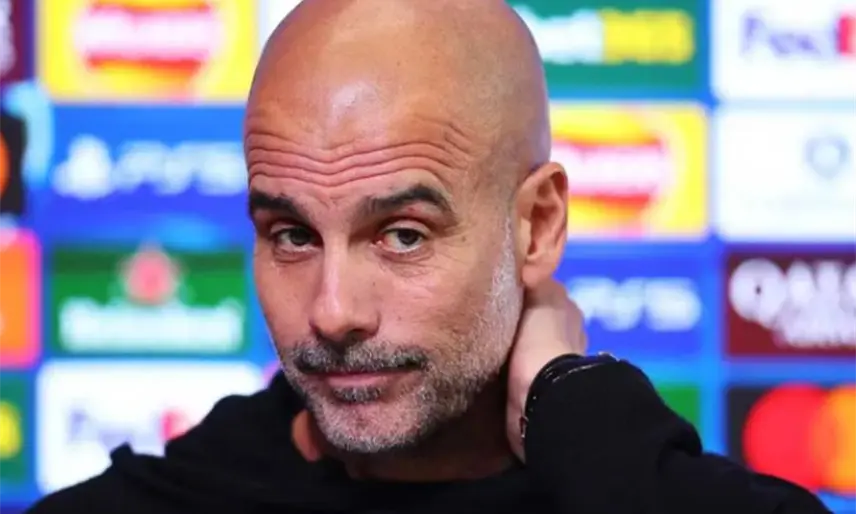 Me siento avergonzado: Pep Guardiola pide disculpas a camarógrafo