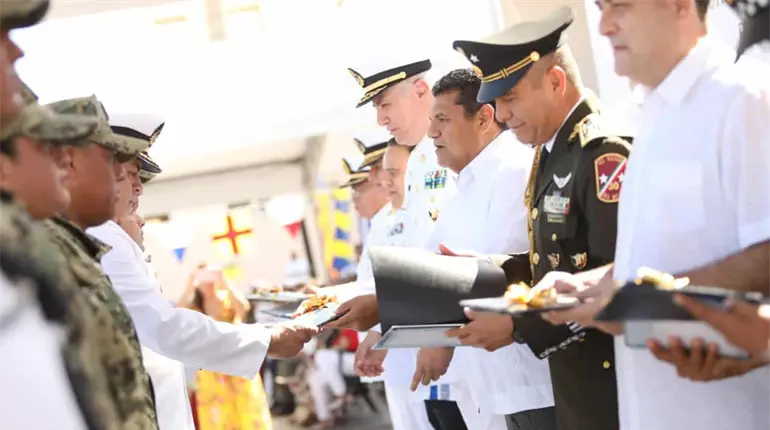 Conmemoran en Tabasco los 200 años de la Consolidación de la Independencia en el Mar