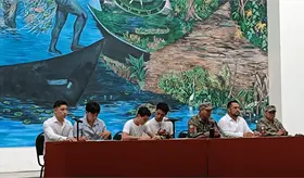 Realizan sorteo más de 2 mil jóvenes en Servicio Militar Nacional en Centro