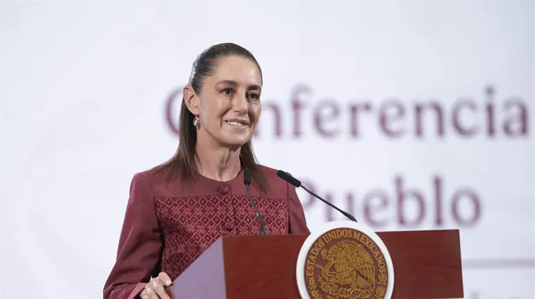 Sheinbaum niega injerencia del gobierno en victoria de Fátima Bosch en Miss Universe 2025