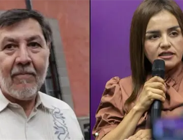 “Ambiciosa y facista”: Noroña insulta a viuda de Carlos Manzo