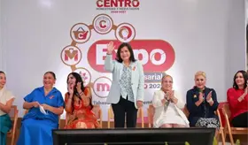 Inaugura ayuntamiento primera edición de la Expo Empresarial Centro