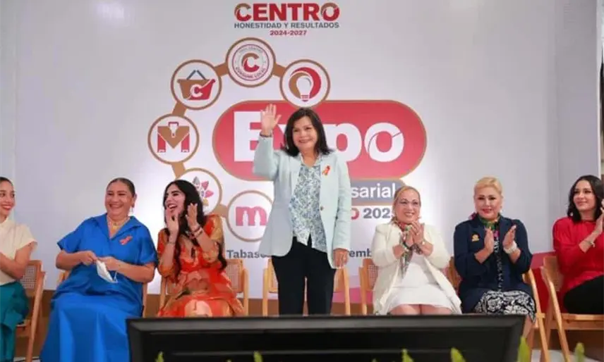 Inaugura ayuntamiento primera edición de la Expo Empresarial Centro