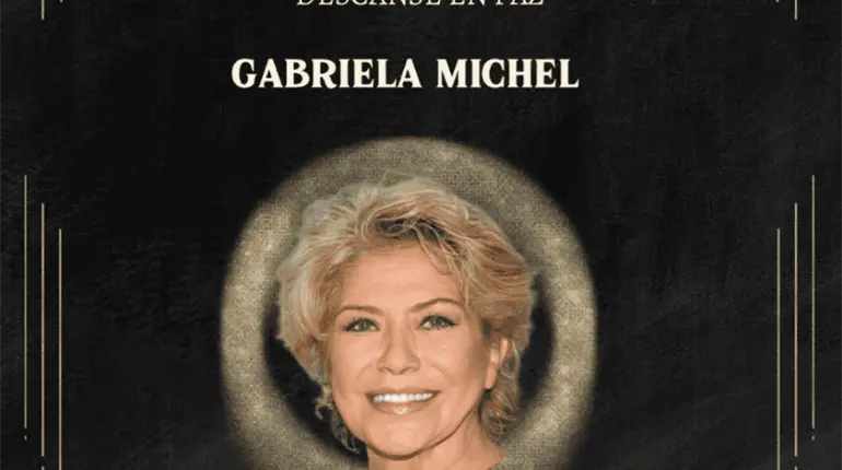 Fallece Gabriela Michel, madre de Aislinn Derbez