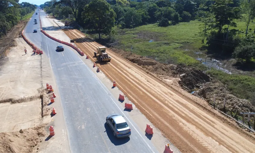 Al 85% ampliación de la Macuspana-Escárcega: SICT