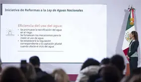 Ley de Aguas es para que se deje de ver como mercancía: Conagua