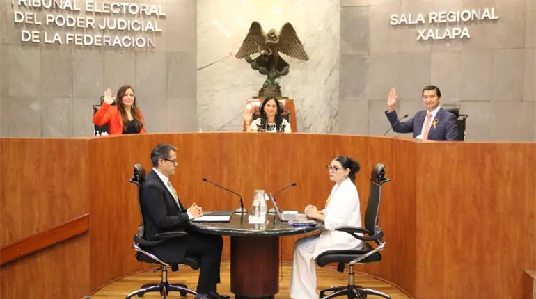 May no incurrió en propaganda electoral con informe trimestral: Sala Xalapa