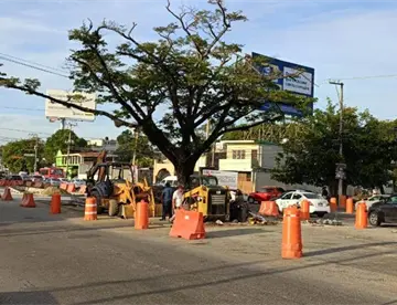 Tráfico pesado y obras en Villahermosa durarán hasta diciembre