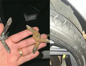 Quemas y ponchallantas, por detención de cuatro: FIRT Olmeca