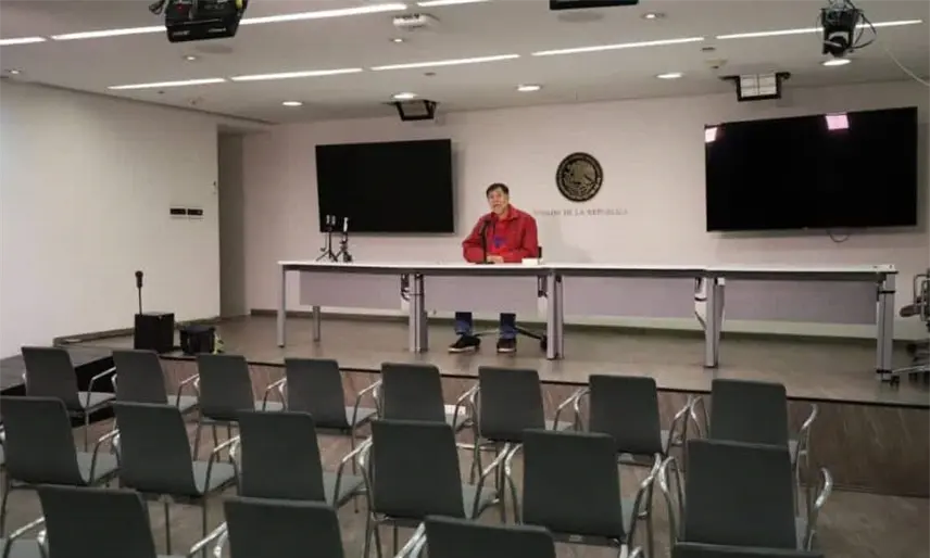 Medios dejan solo a Noroña tras señalamientos contra alcaldesa de Uruapan