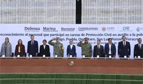 "Ser mujer presidenta es proteger como lo hace una madre": Sheinbaum