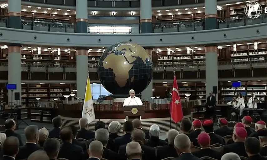 Destaca Papa León XIV puente cultural de Turquía y los invita a estar al servicio de la paz