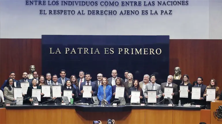 Senado ratifica a 20 magistrados del TFJA; algunos con perfiles cercanos a Morena