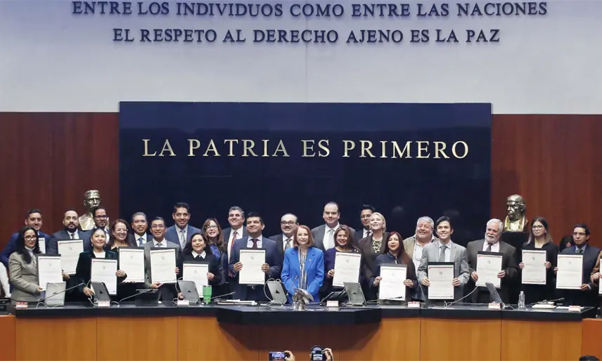 Senado ratifica a 20 magistrados del TFJA; algunos con perfiles cercanos a Morena