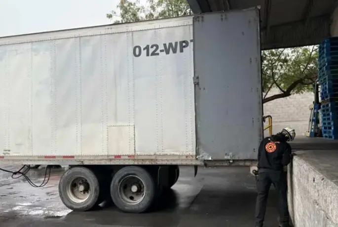 Termina prensado en accidente laboral en NL