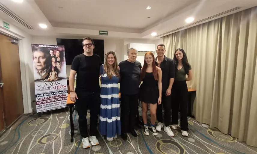 Juan Ferrara se despedirá de los escenarios en Tabasco, con una última obra