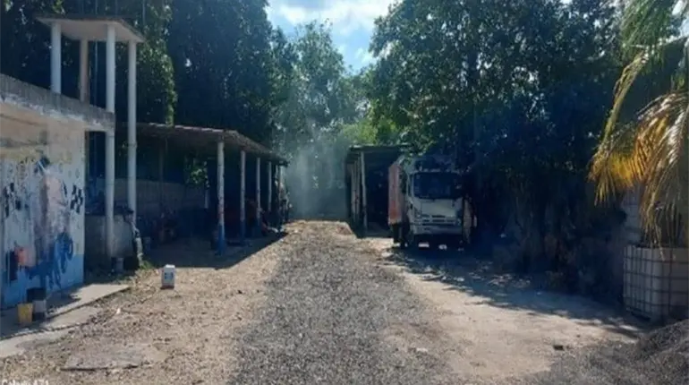 Incautan casi 3 mil litros de hidrocarburo tras cateo en Centro