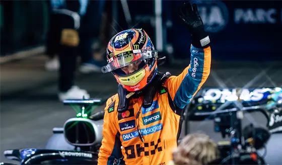 Oscar Piastri se lleva la pole position para la carrera sprint del GP de Qatar