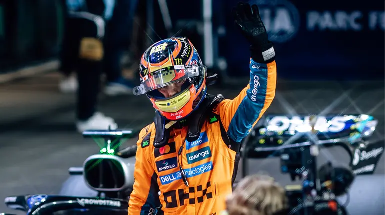 Oscar Piastri se lleva la pole position para la carrera sprint del GP de Qatar