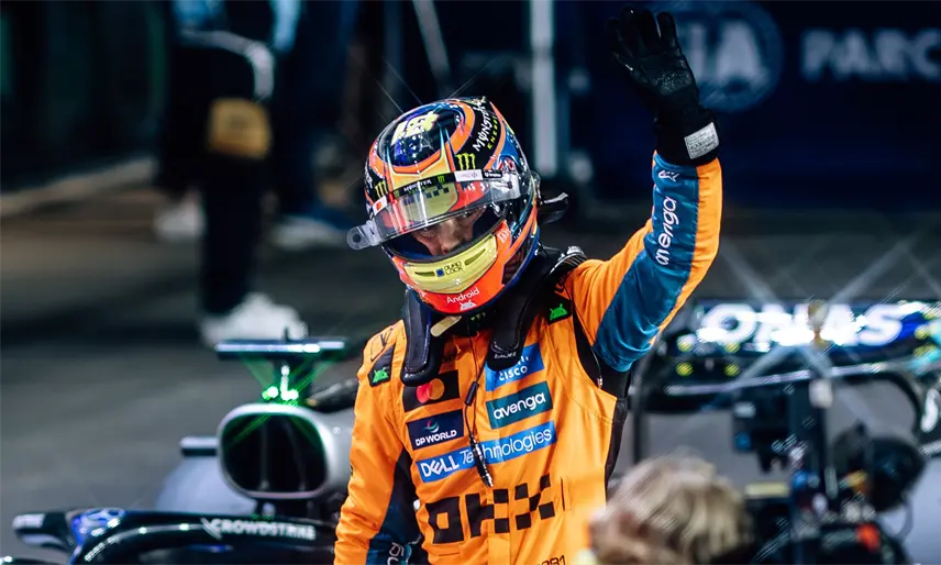 Oscar Piastri se lleva la pole position para la carrera sprint del GP de Qatar