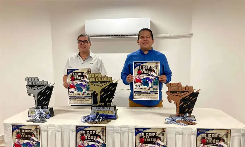 Anuncian Segunda Copa del Edén de taekwondo para el próximo 6 de diciembre