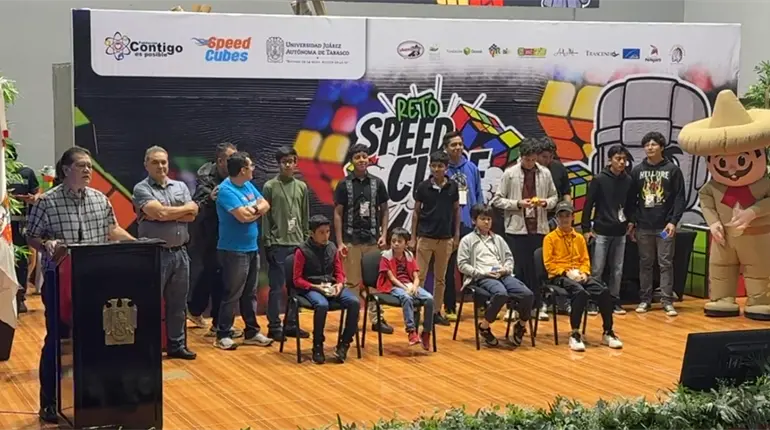 Realizan con éxito el Reto Speed Cube Tabasco 2025