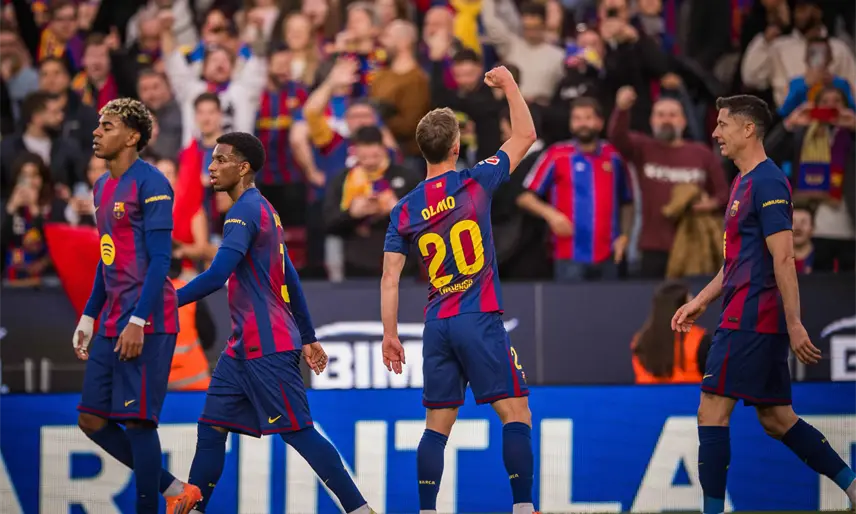 En su 126 aniversario, Barcelona vence al Alavés y es líder de España