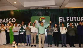 "La suerte está echada": Evaristo durante adhesión al PVEM