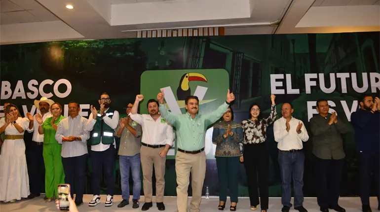 "La suerte está echada": Evaristo durante adhesión al PVEM