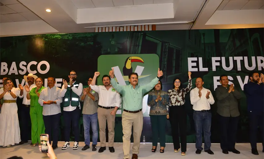 "La suerte está echada" afirma Evaristo Hernández durante adhesión al PVEM