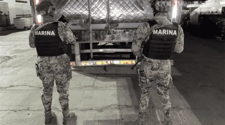 Asegura Semar en Mazatlán 605 kilos de metanfetamina; iban ocultos en tractocamión