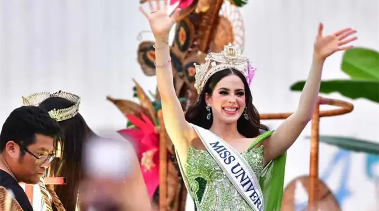 Fátima Bosh, Miss Universe 2025, estará en Tabasco el 14 de diciembre