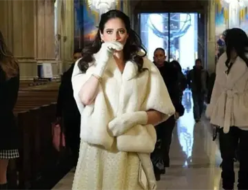 Fátima Bosch visita la catedral de San Patricio y se reúne con Cónsul General de México