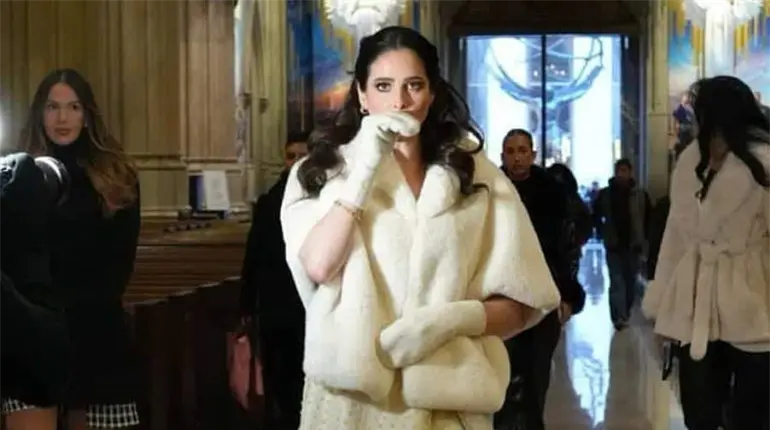 Fátima Bosch visita la catedral de San Patricio y se reúne con Cónsul General de México