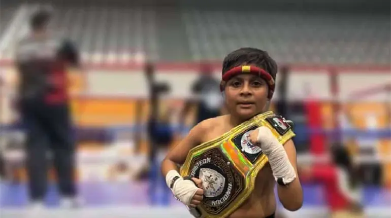 ¡De Gaviotas para Tailandia! Seleccionan a menor para competir en campeonato de Muay Thai