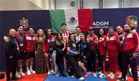 Gana México 11 medallas en Mundial Seniors y Masters de kickboxing en Abu Dabi