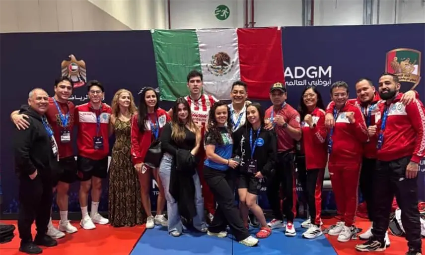 Gana México 11 medallas en Mundial Seniors y Masters de kickboxing en Abu Dabi