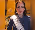 Miss Universe 2025 Fátima Bosch visita la ONU y refrenda su compromiso con las causas sociales