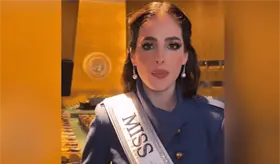 Miss Universe 2025 Fátima Bosch visita la ONU y refrenda su compromiso con las causas sociales