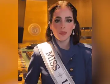 Miss Universe 2025 Fátima Bosch visita la ONU y refrenda su compromiso con las causas sociales