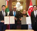 México y Singapur acuerdan cooperación en materia ambiental, digital y comercial