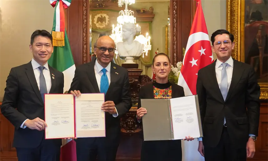 México y Singapur acuerdan cooperación en materia ambiental, digital y comercial